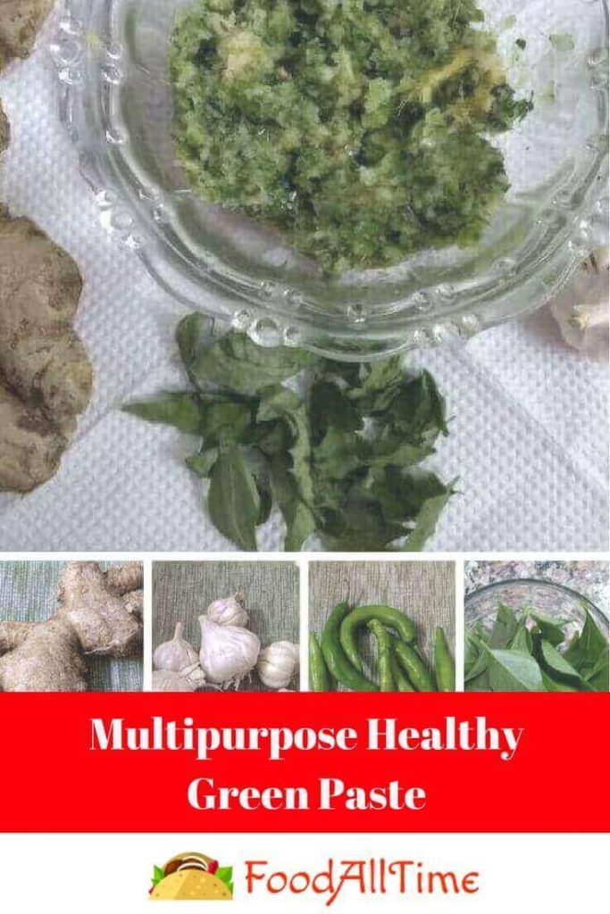 Multipurpose Healthy Green Paste