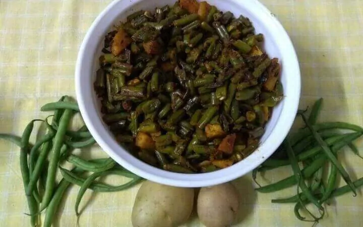 Green Beans Sabji फ्रेंच बीन्स की सब्जी