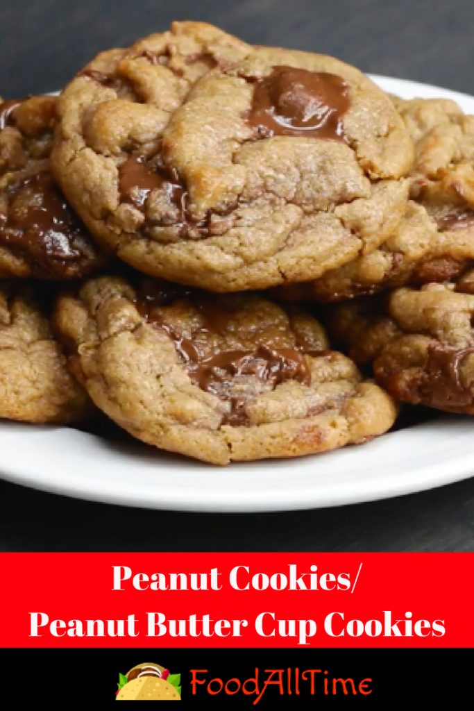 Peanut Cookies-Peanut Butter Cup Cookies