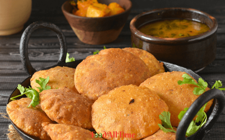 Poori Recipe For Making Soft Puffy Poori (2 variations)