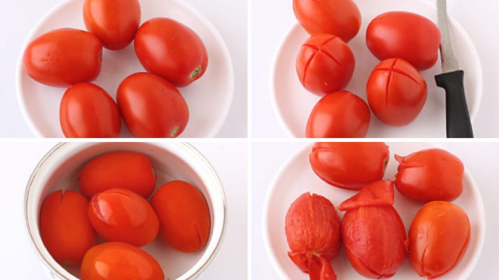 Difference Between Tomato Concasse and Tomato Puree