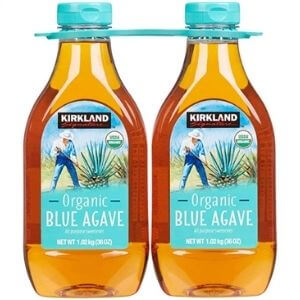 Kirkland Signature Organic Blue Agave All Purpose Sweetener, 36oz Bottle (Pack Of 2, Total of 72 Oz)