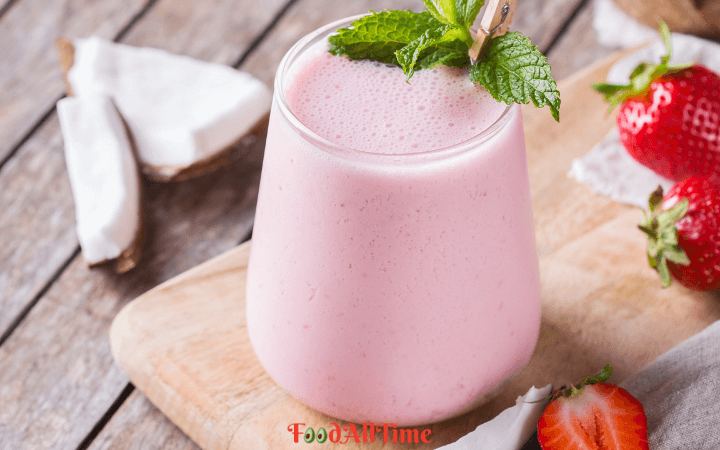 Best Strawberry Lassi Immune Boosting Drink