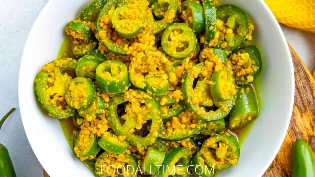 How To Make Easy Tasty Green Chilli Achar - 2 Variations
