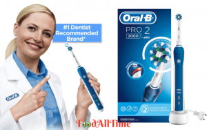 Oral B PRO 2 2000 Cross Action Electric Rechargeable Toothbrush