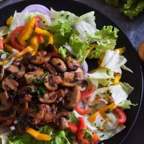 Stir-fried Mushroom Salad