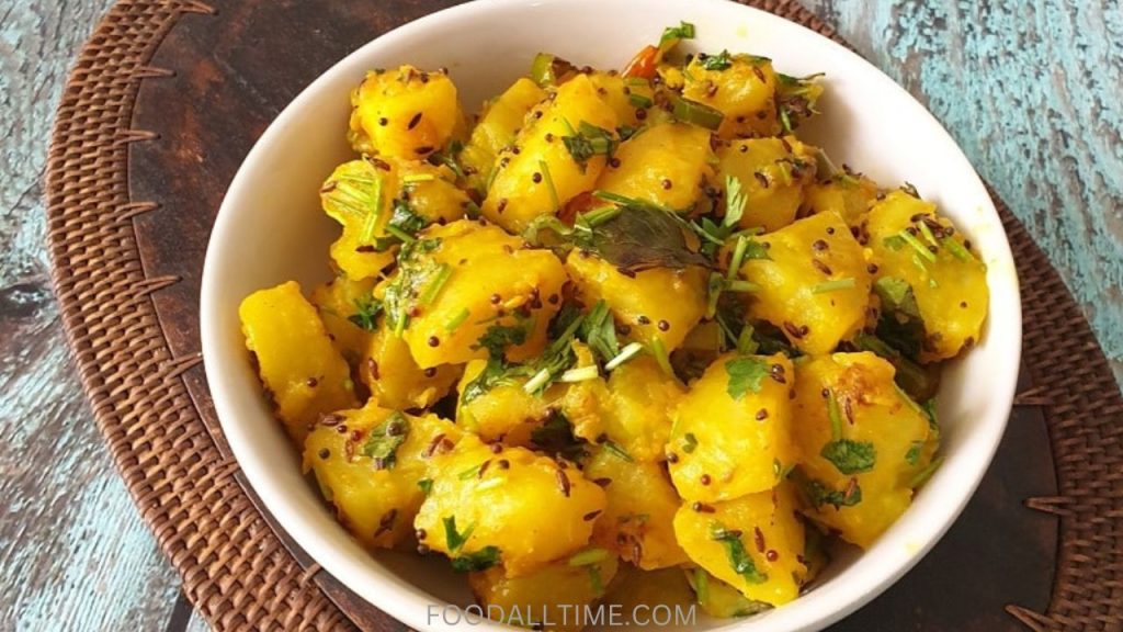 Easy Aloo Bhaji Recipe | Batata Bhaji | Potato Bhaji